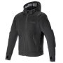 Blouson Moto Alpinestars Morflow Air Tech Hoodie Black Black