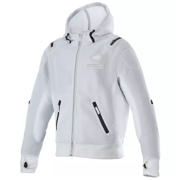 Blouson Moto Alpinestars Morflow Air Tech Hoodie Grey Blouson Moto Alpinestars Morflow Air Tech Hoodie Grey