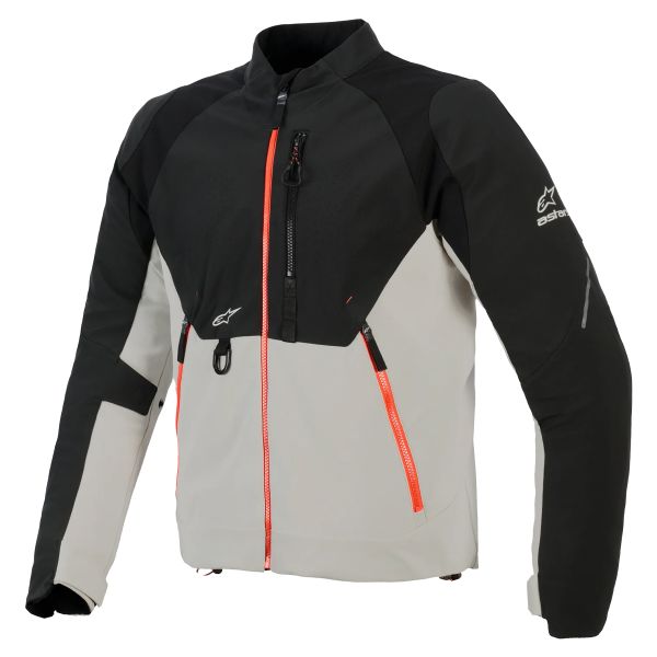 Blouson Moto Alpinestars Provoke Black Metal Gray
