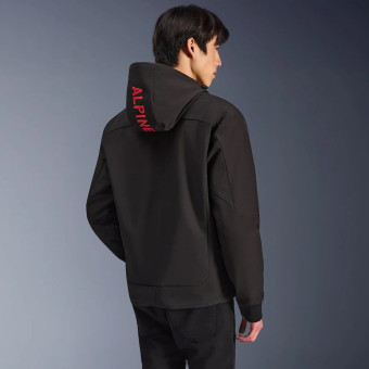 Alpinestars Radium Tech Hoodie Black Bright Red