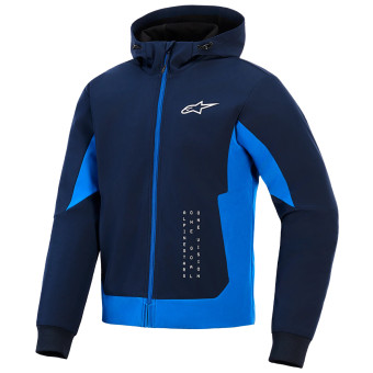 Blouson Moto Alpinestars Radium Tech Hoodie Night Navy Royal Blue