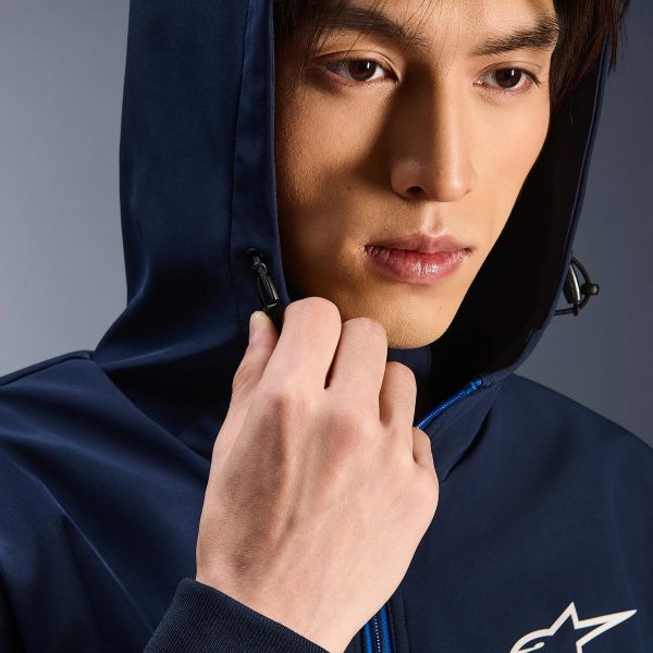 Alpinestars Radium Tech Hoodie Night Navy Royal Blue