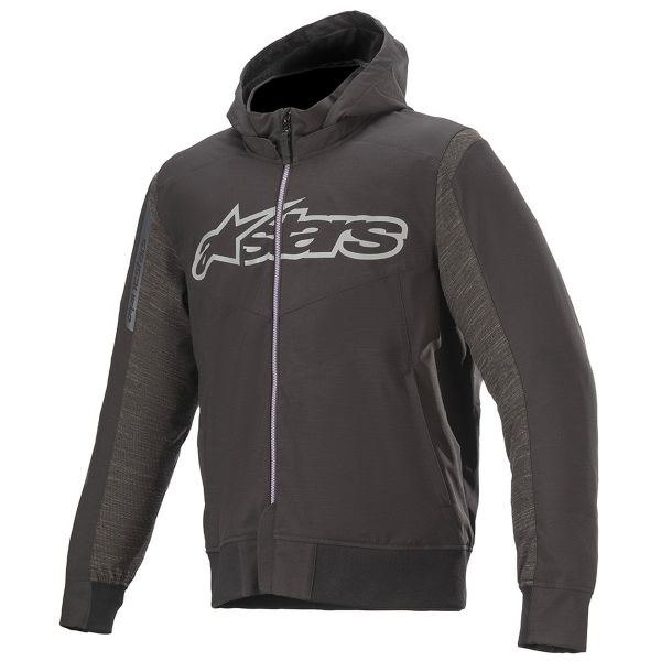 Blouson Moto Alpinestars Rhod Windstopper Hoodie Asphalt Black