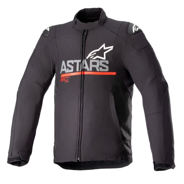 Blouson Moto Alpinestars SMX Waterproof Black Ash Grey Bright Red Blouson Moto Alpinestars SMX Waterproof Black Ash Grey Bright Red