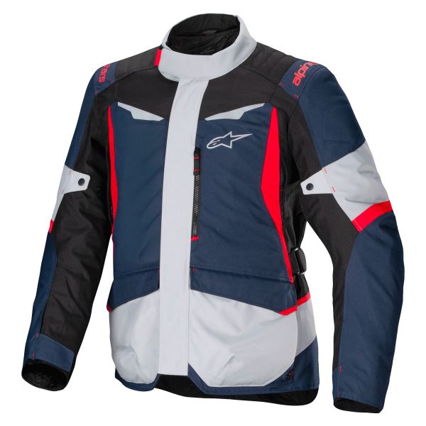 Veste Moto Alpinestars ST-1 Waterproof Dark Blue Black Bright Red