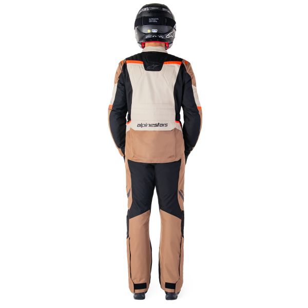 Alpinestars ST-1 Waterproof Dark Khaki Sand Black Red Fluo