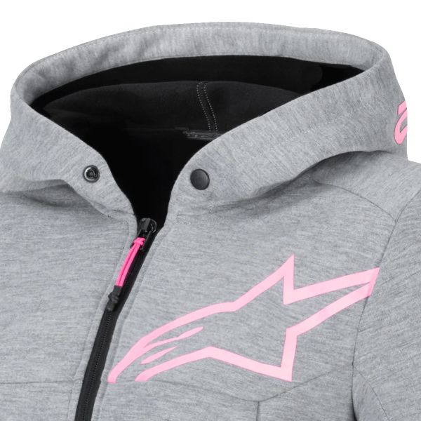 Alpinestars Stella Chrome V2 Sport Sport Gray Heather Pink Fluo