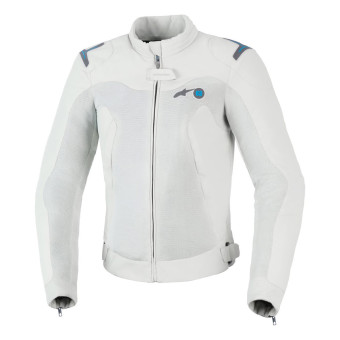Blouson Moto Alpinestars Stella Circal-1 Air Metal Gray Methyl Blue