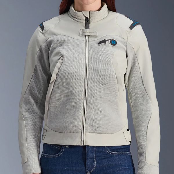Alpinestars Stella Circal-1 Air Metal Gray Methyl Blue