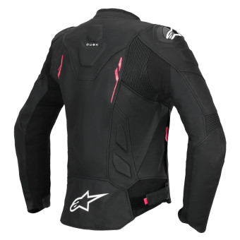 Alpinestars Stella Dusk Leather Black Diva Pink White