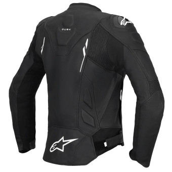 Alpinestars Stella Dusk Leather Black White