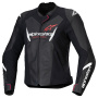 Blouson Moto Alpinestars Stella Faster V3 Black White Fluo Coral