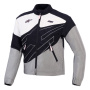 Blouson Moto Alpinestars Stella Moshell Black Fur Gray Off White Pink