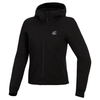 Blouson Moto Alpinestars Stella Radium Tech Hoodie Black