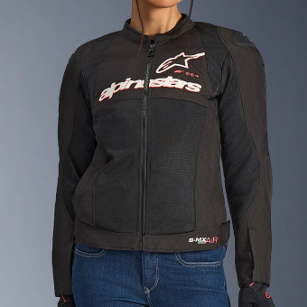 Alpinestars Stella Smx Air Black White Red Fluo