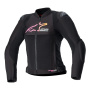 Blouson Moto Alpinestars Stella Smx Air Black Yellow Pink