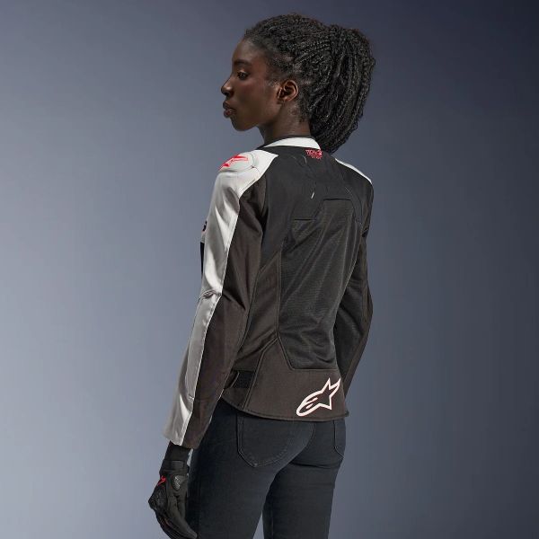Alpinestars Stella Smx Air Ice Gray Black Coral Fluo