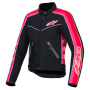 Blouson Moto Alpinestars Stella T-Dyno WR Black Bright Red Fuchsia