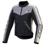 Blouson Moto Alpinestars Stella T-Dyno WR Black Dark Gray Ecru