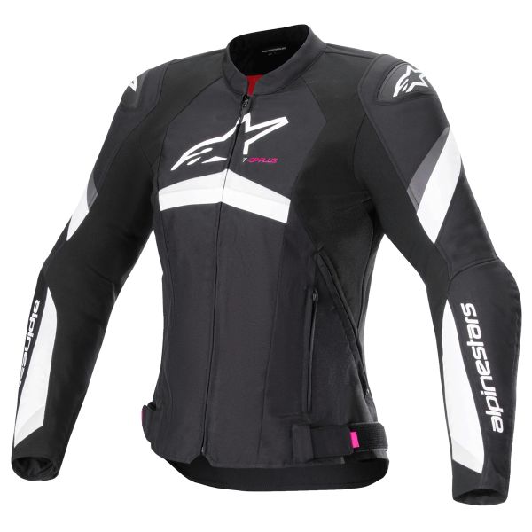 Blouson Moto Alpinestars Stella T-GP Plus R V4 Black White Blouson Moto Alpinestars Stella T-GP Plus R V4 Black White