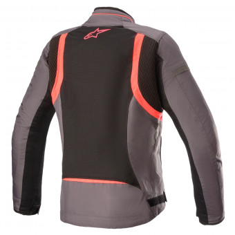Alpinestars Stella T-Kira V2 Air Tar Grey Black Diva Pink