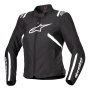 Blouson Moto Alpinestars Stella T-SPS V2 WP Black White