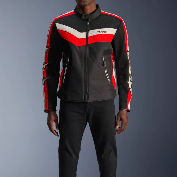 Alpinestars T-Dyno Air Black Bright Red Ecru