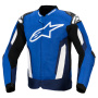 Blouson Moto Alpinestars T-GP Air Bright Blue Navy White