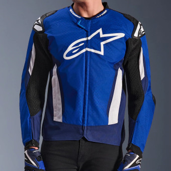 Alpinestars T-GP Air Bright Blue Navy White