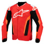 Blouson Moto Alpinestars T-GP Air Bright Red Red Fluo Black