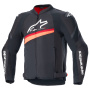 Blouson Moto Alpinestars T-GP Plus R V4 Airflow Black Red Fluo