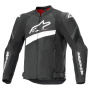 Blouson Moto Alpinestars T-GP Plus R V4 Airflow Black White