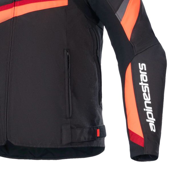 Alpinestars T-GP Plus R V4 Black Red Fluo