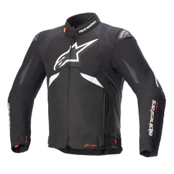 Blouson Moto Alpinestars T-GP R V3 Drystar Black White