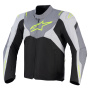 Blouson Moto Alpinestars T-JAWS V4 WP Black Ice Gray Dark Gray
