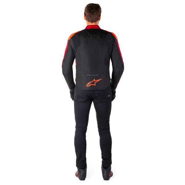 Alpinestars T-Jaws V4 WP Black Red Fluo Dark Red