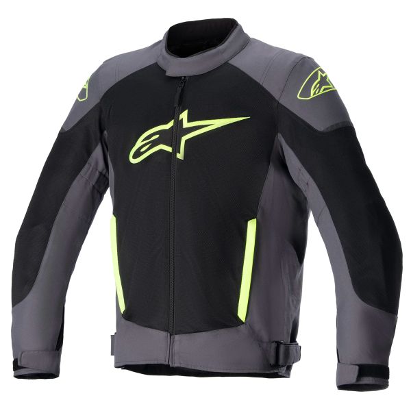 Blouson Moto Alpinestars T SP X Superair Tar Grey Black Yellow Fluo Blouson Moto Alpinestars T SP X Superair Tar Grey Black Yellow Fluo