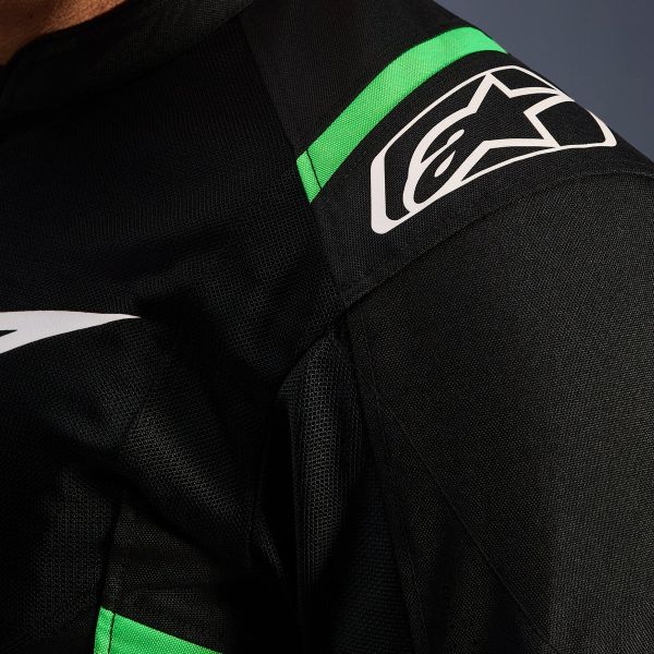 Alpinestars T-SPS Air V2 Black Fluo Green