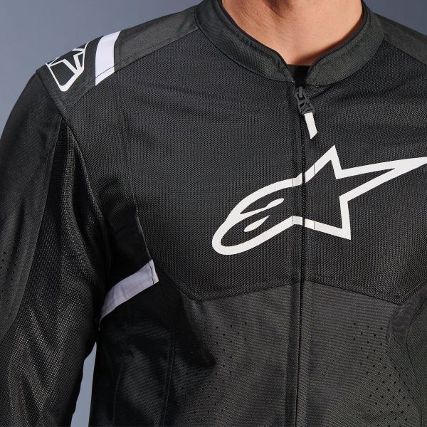 Alpinestars T-SPS Air V2 Black White Red Fluo