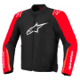 Blouson Moto Alpinestars T-SPS V2 WP Black Red Fluo