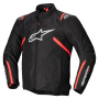 Blouson Moto Alpinestars T-SPS V2 WP Black White Red Fluo