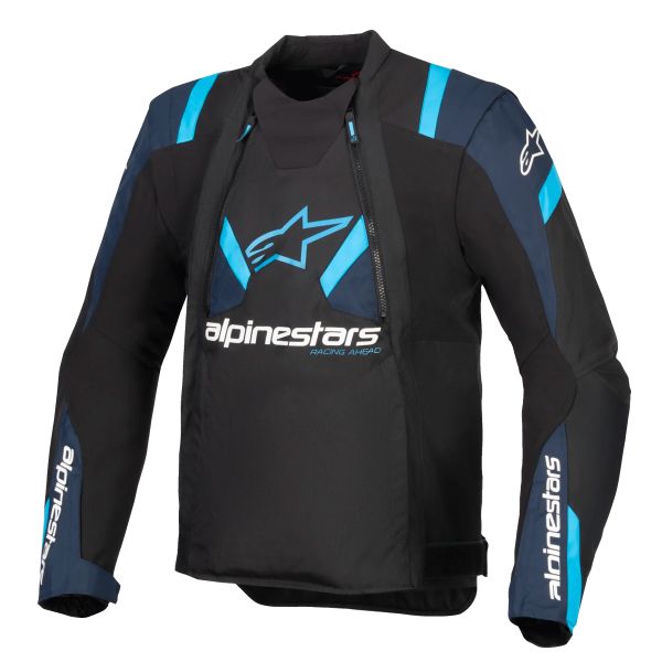 Blouson Moto Alpinestars T-Stunt Air Black Dark Blue Blouson Moto Alpinestars T-Stunt Air Black Dark Blue