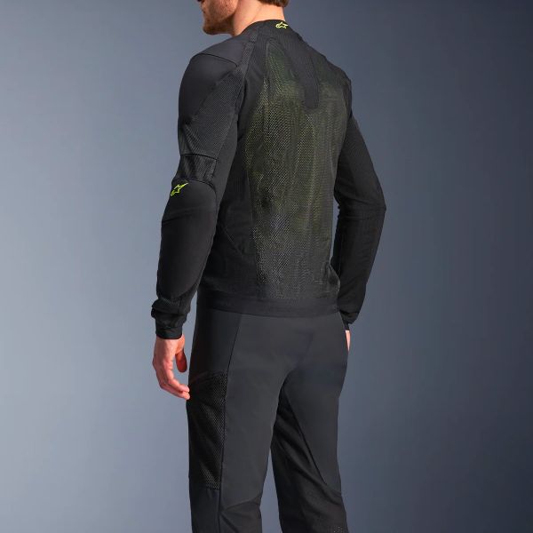 Alpinestars Troop Air Black Yellow Fluo