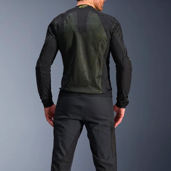 Alpinestars Troop Air Black Yellow Fluo