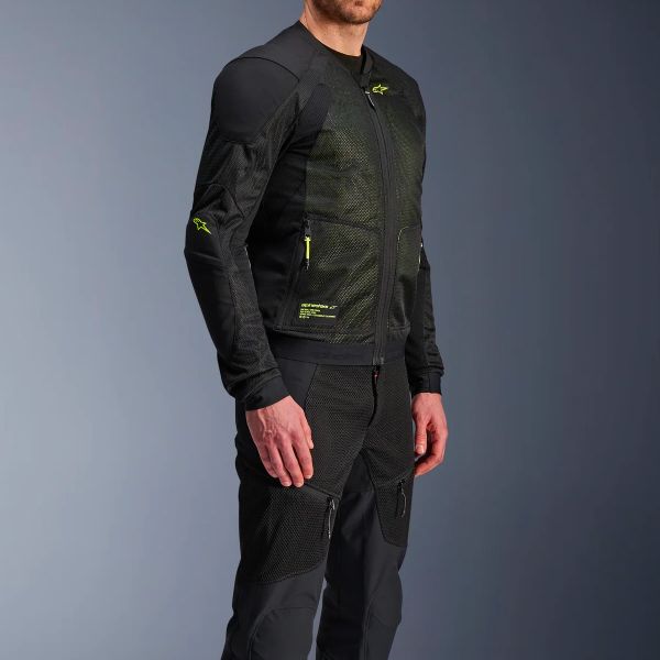 Alpinestars Troop Air Black Yellow Fluo