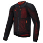 Blouson Moto Alpinestars Troop Air Pro Black Red Fluo