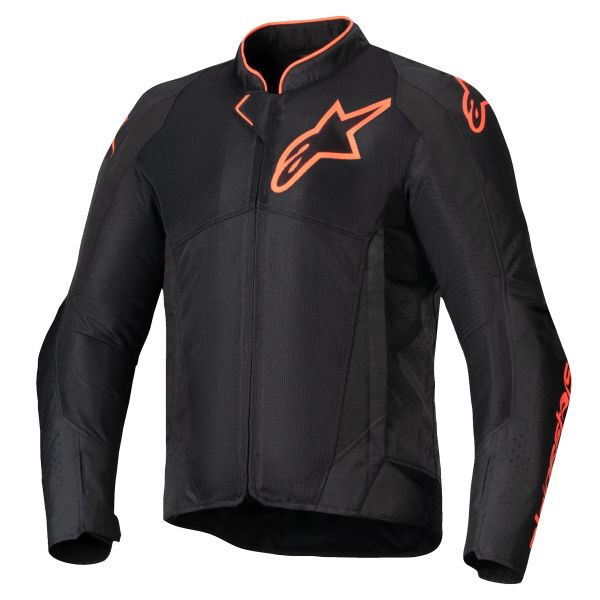 Blouson Moto Alpinestars Viper Air V4 Black Red Fluo Blouson Moto Alpinestars Viper Air V4 Black Red Fluo