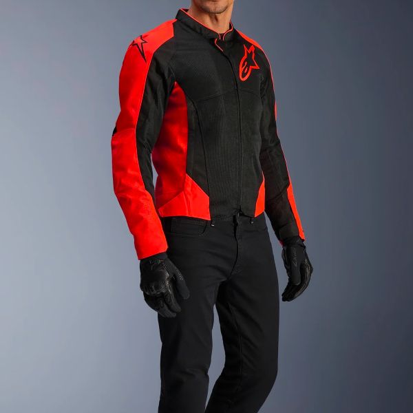 Alpinestars Viper Air V4 Red Fluo Black