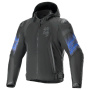 Blouson Moto Alpinestars Zaca Air Venom WP Black Electric Blue
