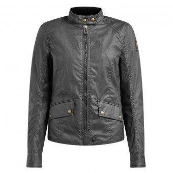 Blouson Moto Belstaff Antrim Lady Wax Coton Black
